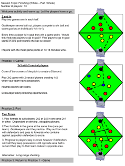 Part Practice 3 - Staffordshire FA