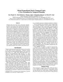 Mixed Propositional Metric Temporal Logic: A