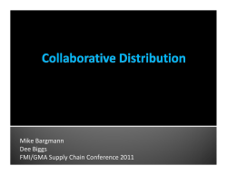 Collaborative Distribution