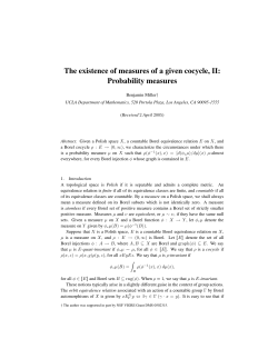 The existence of measures of a given cocycle, II: Probability measures
