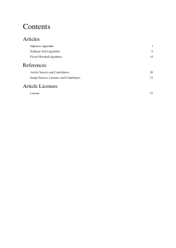 Contents - Computer Science and Engineering