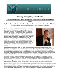 Dr Joe 7 Tips Article - Mount Vernon Chamber of Commerce