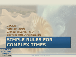 Short List of Simple Rules Practice