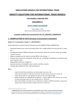 document 2: stata hands on session
