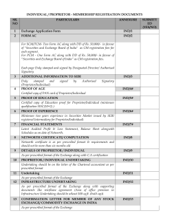Individual/Proprietor