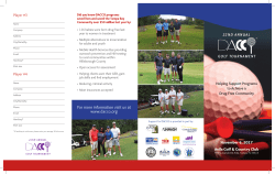 2017 Golf Tournament brochure.indd