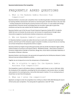 Involves the submission of a two page application form that captures