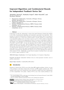 Improved Algorithms and Combinatorial Bounds for