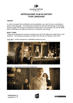 Film Language - Film Education