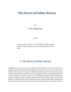 The Secret of Father Brown