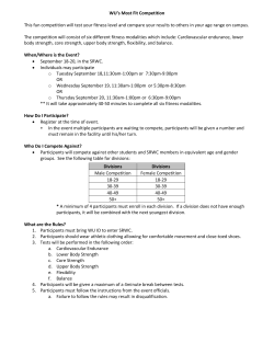 Printable event overview