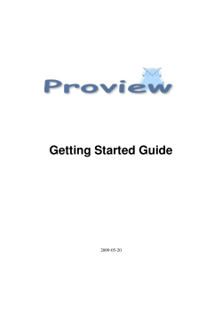 Getting Started Guide