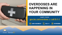 Digital Signage - Overdose Prevention (PPT)