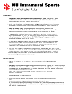 NU Intramural Sports - Northeastern University