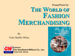 Part 1: Basic Fashion and Business Concepts