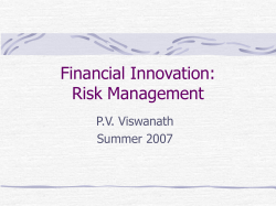 Risk Sharing