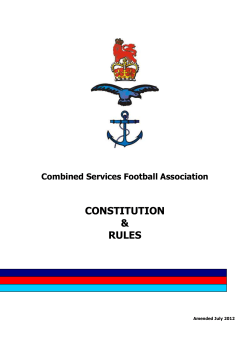 Combined Services Football Association