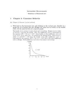 1 Chapter 3: Consumer Behavior