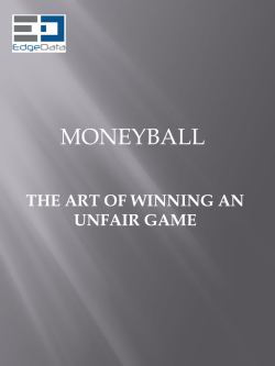 EdgeData Moneyball (Powerpoint Download)
