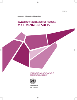 maximizing results - the United Nations