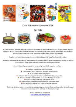 Class 3 &ndash; Summer Term 2016 - Coads Green Primary School