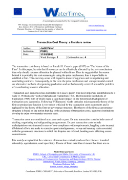 Economic analysis of law