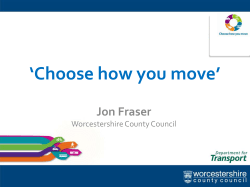 Choose how you move