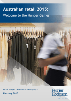 Australian retail 2015