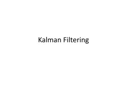 Kalman Filtering