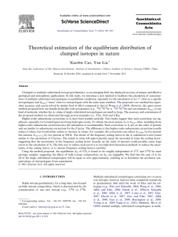 Theoretical estimation of the equilibrium distribution of clumped