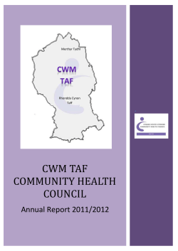Cwm taf Community health Council