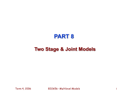 A Two-Part Model