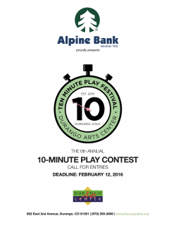 10-minute play contest