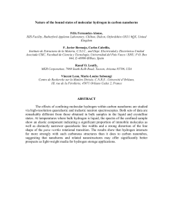Nature of the bound states of molecular hydrogen in carbon