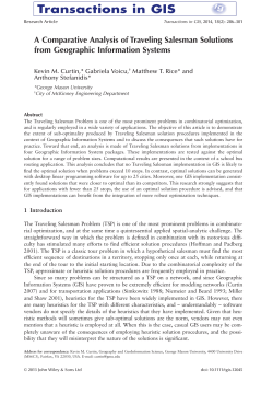 A Comparative Analysis of Traveling Salesman Solutions from