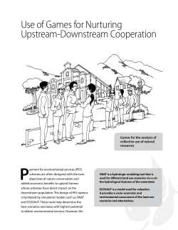 Use of Games for Nurturing Upstream - CGSpace