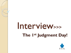 Interview Techniques