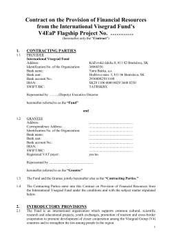 Agreement on Cooperation at Providing