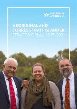 aboriginal and torres strait islander strategic plan