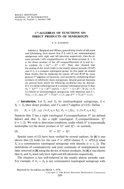 C*-ALGEBRAS OF FUNCTIONS ON DIRECT