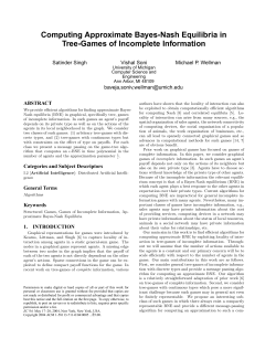 Computing Approximate Bayes-Nash Equilibria in Tree