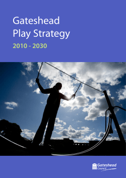 Gateshead Play Strategy