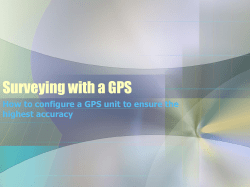GIS Data Models