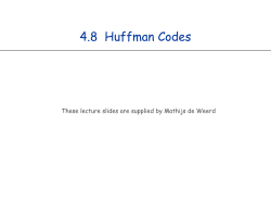 Huffman code