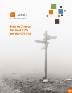 How to Choose the Best LMS for Your District