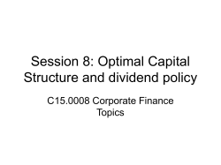 Session 15: Leasing - NYU Stern School of Business