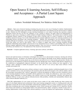 H2a: Computer application anxiety is significantly and