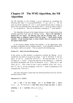 Chapter 14 Another Bit-Parallel Approach to Solve Problem 1: The