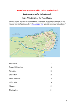The North Thanet Coast