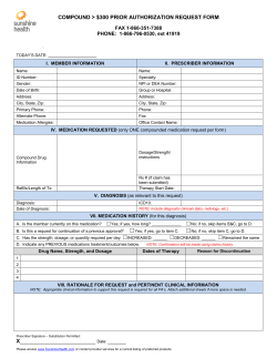 Compound over $300 Prior Authorization